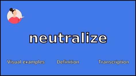 neutralize in tagalog meaning
